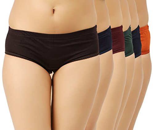 Vaishna Womens Cotton Panty(Pack of 6) RS.339 (62.00% Off) - Amazon