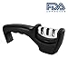 Produktbild Messerschärfer, Lifesport manuell Messerschleifer mit Effektive 3 Stufen Kitchen Knife Sharpener Messer schärfer Sicherheit bewusst Griff