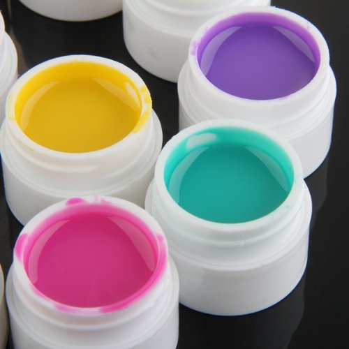 UV Gel Nailart 12 Farben Farbgel Set Polish Nagelgel Gellack Gelpolish Gefragt - 8