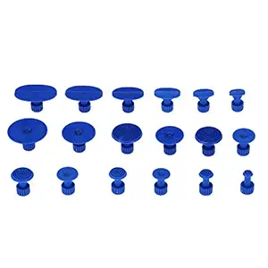 18Pcs Blue Dent Puller Tabs Car Auto Body Dent Repair Tool Accessory-POOWE