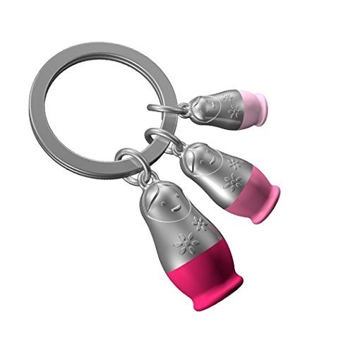 Preisvergleich Produktbild Metall Schlüsselanhänger Matroschka