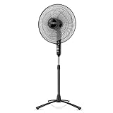 taurus ventilador torre 45 W de potencia capaces de proporcionar un buen flujo de aire con un importante ahorro energético; incluye temporizador de apagado para ajustar el tiempo de funcionamiento