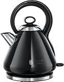  Russell Hobbs 21886 Legacy Black Wasserkocher für ruhiges Kochen {4008496943494}