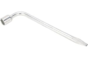 VINGVO Llave De Rueda De Repuesto Para Automóvil, Barra De Palanca De Extracción Llave De Tubo Hexagonal Llave De Llanta De Camión De Automóvil Tipo L Para Reparación De Automóviles(19 mm)