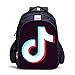 Produktbild Memoryee Tik Tok 3D Drucken Unisex Kind Schultasche Sammlung Leinwand Rucksack Laptop Buch Tasche Wandern Tasche - 15L/32x17x43cm/TikTok9