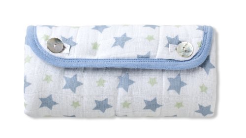 aden + anais 100% Cotton Muslin Portable Changing Pad, Prince Charming Color: Prince Charming