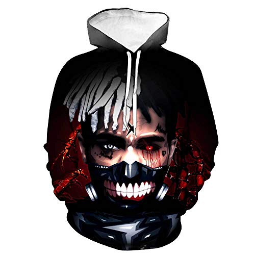 Gogofuture Unisex Xxxtentacion Fashion Hoodies Sweatshirt Printed Confortable Long Sleeve Tops