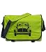 Produktbild Messenger Bag "Käfer" Retro Tasche Schultertasche in Grün/Grau