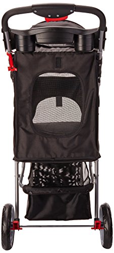 OxGord-Pet-Stroller-Cat-Dog-Easy-Walk-Folding-Travel-Carrier-Carriage-2017-Newly-Designed-3-Wheeler-Elite-Jogger-Onyx-Black