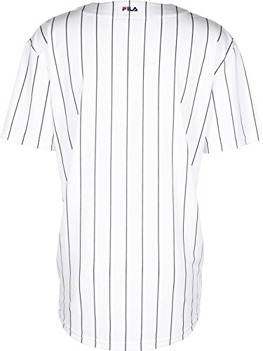 Fila Dawn Baseball Camisa de manga corta bright white