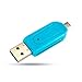 Produktbild Waylee Universal-2 in 1 Mikro-USB 2.0 OTG-Adapter Sd TF Flash-Speicher-Handy-PC-Card-Reader für Android Handys Samsung