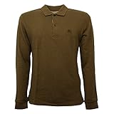 burberry poloshirt herren sale  BURBERRY C0832 Maglia Uomo Marrone/Verde Melange Polo t-Shirt Polo Men [S]
