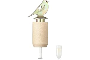 GQDGCU Vogelpfeife Kinder Holz, Vogelpfeifen mit Kolophonium, Vogelflöte Spielzeug, Lustige Vogelstimmen Pfeife, Knackige Vogelgezwitscher Pfeife, Voglpfeiferl Geschenke für Vogelfreunde (fleischfarben)