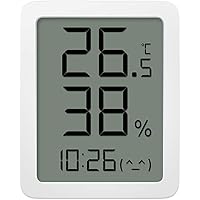 Homidy digitales Thermometer Hygrometer Innen 3.5″ HD Großbildschirm Feuchtigkeitsmessgerät Hochpräzise Temperatursensor…