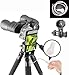 Produktbild Gosky Spektiv Handy-Adapter-Halterung - universell einsetzbare Handy-Digiscoping-Halterung für Spektiv Fernglas, Monokular, passend für Fast alle Smartphones Aller Marken, Phone Adapter+Wire Shutter