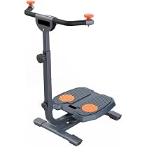 Twist Board Per Addominali E Vita - Con Contatore E Bande Elastiche, Regolabile E Silenziosa