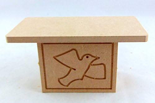 Dolls House Miniature 1:12 Scale Furniture Kit Dove Church Alter