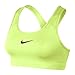 Produktbild Nike Damen Classic Swoosh Sport-BH mit Mittlerem Halt - Gelb (Volt Glow/Gunsmoke), XS
