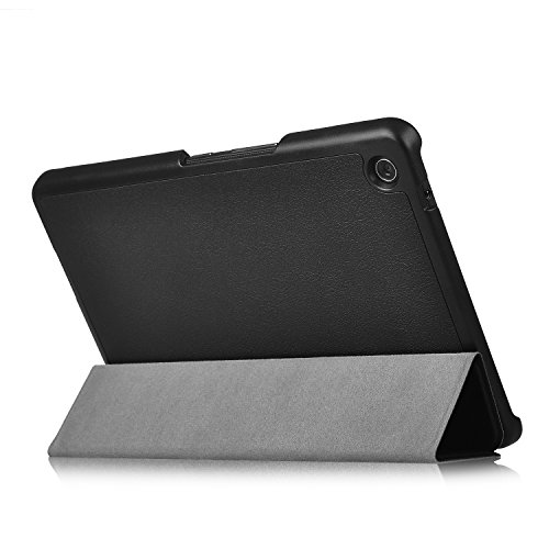Asus ZenPad 3 Z581KL hülle, IVSO hochwertiges PU Leder Etui hülle Tasche Case – mit Standfunktion, super 360° Anti-Wrestling, ist für Asus ZenPad 3 Z581KL 20,06 cm (7,9 Zoll) Tablet-PC perfekt geeignet, Schwarz - 4