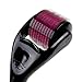 Professional Titanium Microneedle Needle Roller Treating Acne Scars, Skin, Hair Loss, Wrinkles, Blackheads, Lines, Sun Damaged, Ageing- Daily Care Product, Reducing Blemishes Scars Potholes Cellulite Stretchmarks Uplifting Whitening Regeneration. Home Use (2.5mm)