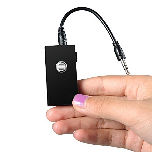 Foho Bluetooth Adapter Transmitter Empfänger 2 in 1 Sender / Receiver Adapter Stereo mit 3,5mm Audio Kabel für Kopfhörer Lautsprecher Radio TV PC Laptop Tablet MP3 / MP4, spielt während des Ladens - 7