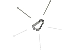 SNAILCANFLY 5X Ersatzspitzen für Samsung Galaxy Tab S8 4G 5G SM-X700 X706 / Tab S8+ Plus X800 X806 / Tab S8 Ultra X900 X906 Touchscreen Berühren Sie Stylus S Pen Tips Nibs 3 White 2 Gray