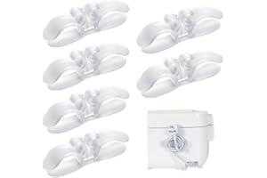 HMCEY 6 Stück Kabelaufwickler Selbstklebend,Kabelwickler Wand,Cord Organizer,Kabel Organizer für Geräte,Kabelhalter für Küchengeräte,Kabelmanagement Küche,Kabelclips Kabelklemmen für Kaffeemaschine