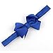 Baby Toddler Infant Bowknot Headbands Elastic Hair Band Simple Soft Pure Color Headwear Fabric