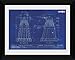 GB eye 16 x 12-inch Doctor Who Dalek Blueprint Framed Photograph, Assorted