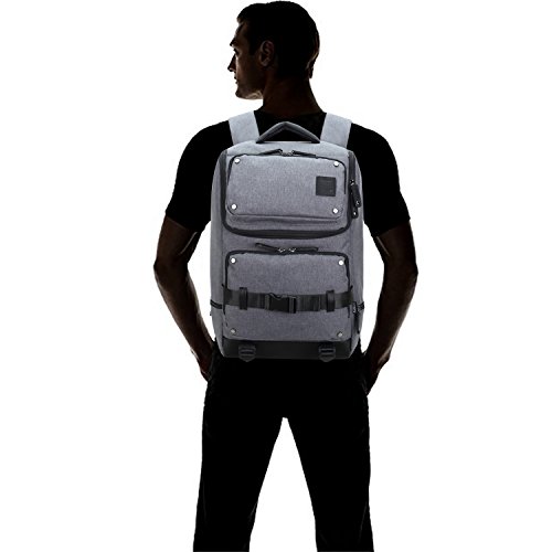 FANDARE Rucksäcke Laptop Freizeit Wanderrucksäcke 17“ Zoll Damen Herren Schulrucksack Schulranzen Reisen Leicht Wasserdicht Nylon - 2