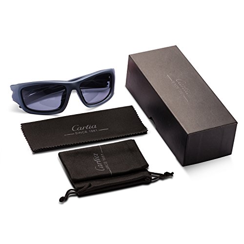 Carfia Premium Polarisierte Sport Sonnenbrille Outdoor Sportbrille Fahren Sonnenbrille für Damen und Herren Autofahren Ski Laufen Golf Angeln Radfahren, 100% UV400 Schutz - 2