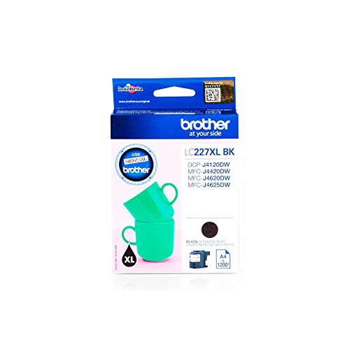 Brother original – Brother MFC-J 4420 DW (LC227XLBK) – Tintenpatrone schwarz – 1.200 Seiten – 25ml - 2
