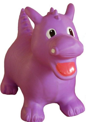 Happy Hopperz Dino - 18 Months, Purple