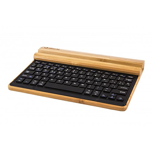 SilverHT Bamboo Multidevice, Teclado universal, madera