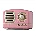 Produktbild JUKUB Retro Bluetooth Lautsprecher Telefon Subwoofer Kreative Retro Radio Mini Wireless Karte Kleine Audio,Pink