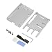 Produktbild Tellaboull for Ultradünne Aluminiumlegierung CNC-Gehäuse für Raspberry Pi 3 Mode B3 Metallgehäuse-Version für 3B