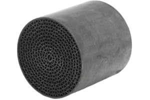 Aramox Catalyseur d'Échappement Central Avant en Fer, Silencieux Universel pour Moto, Tuyau de Liaison Catalytique, 48 x 50mm