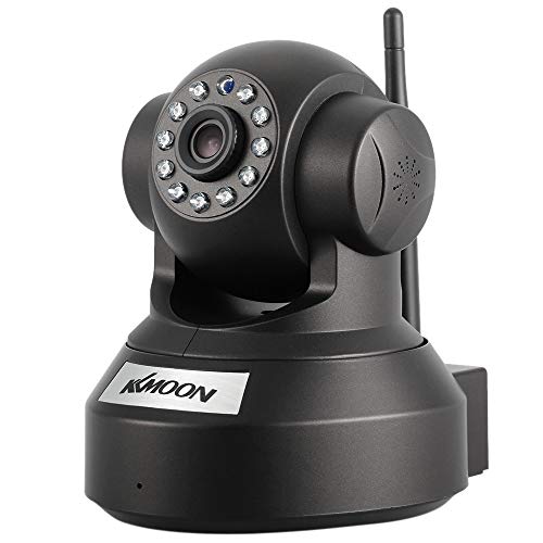 KKmoon 720P HD Cámara IP de Vigilancia WiFi (H.264, 1MP, 1/4