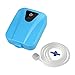 Produktbild TSSS Draussen Angeln Einstellbar Tragbar Wasser Tank Sauerstoffpumpe Mit Batterie Luftpumpen Belüftungspumpe mit Luftstein Schlauch Ventil Set für Fisch Lebende Köder Sauerstoffgerät - USB aufladen