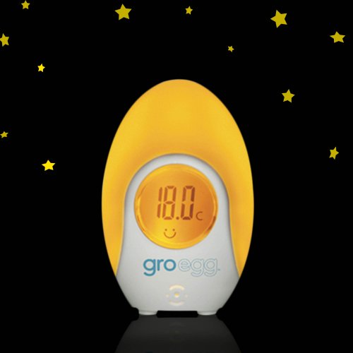 Gro Egg Baby & Child Room Nursery Digital Thermometer Night Light - LATEST MODEL