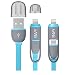 ENVY 2 in 1 USB/Data Cable(BLUE) RS.239.00