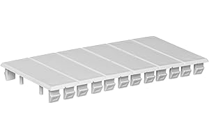 Solera TA1300G - Tapa ciega aislante.Cubre hasta 6 módulos Gris.