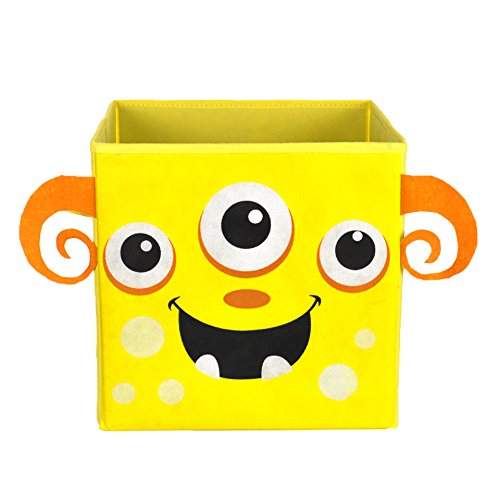 Modern Littles Nuby Monster Folding Storage Bin (Yellow)
