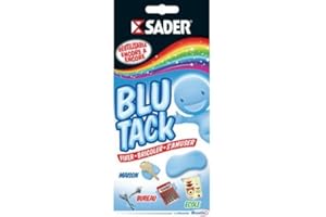 GIOTTO OMYACOLOR Plaquette de 100 g pâte adhésive Blu-Tack
