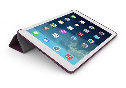 Case for iPad Air 2 – KHOMO – PURPLE – Lila Violett Gehäuse mit doppeltem Schutz, ultra dunn und super leicht. Smart Cover Hulle Schutzhulle fur das neue Apple iPad Air 2 - 6