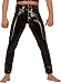 Produktbild Ledapol 1431 Herren Gay Lack-Hose lang Reißverschluss, 50 schwarz
