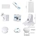 Magnetic Cupboard Locks with Extra Key (6 Locks with 2 Keys) ? Best Baby Care Safety System for Children, Babies & Kids at Home ? Ideal for Baby Proofing & Child-Proofing Cabinets, Drawers, Kitchen Cupboards etc ? No Drilling or Tools Required ? White