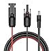 Produktbild Giaride Solarpanel Stecker Adapterkabel MC4 zu DC 5,5x2,1mm und 3,5x1,35mm 1.5M 16AWG