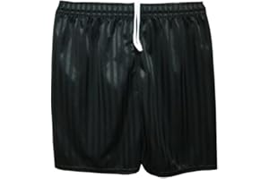 L S U Black PE Shorts for Adults Children Boys Girls Summer School Sports Shadow Stripe Kids