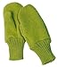 Disana 34209XX - Boiled Wool Gloves green, Size / Größe:L